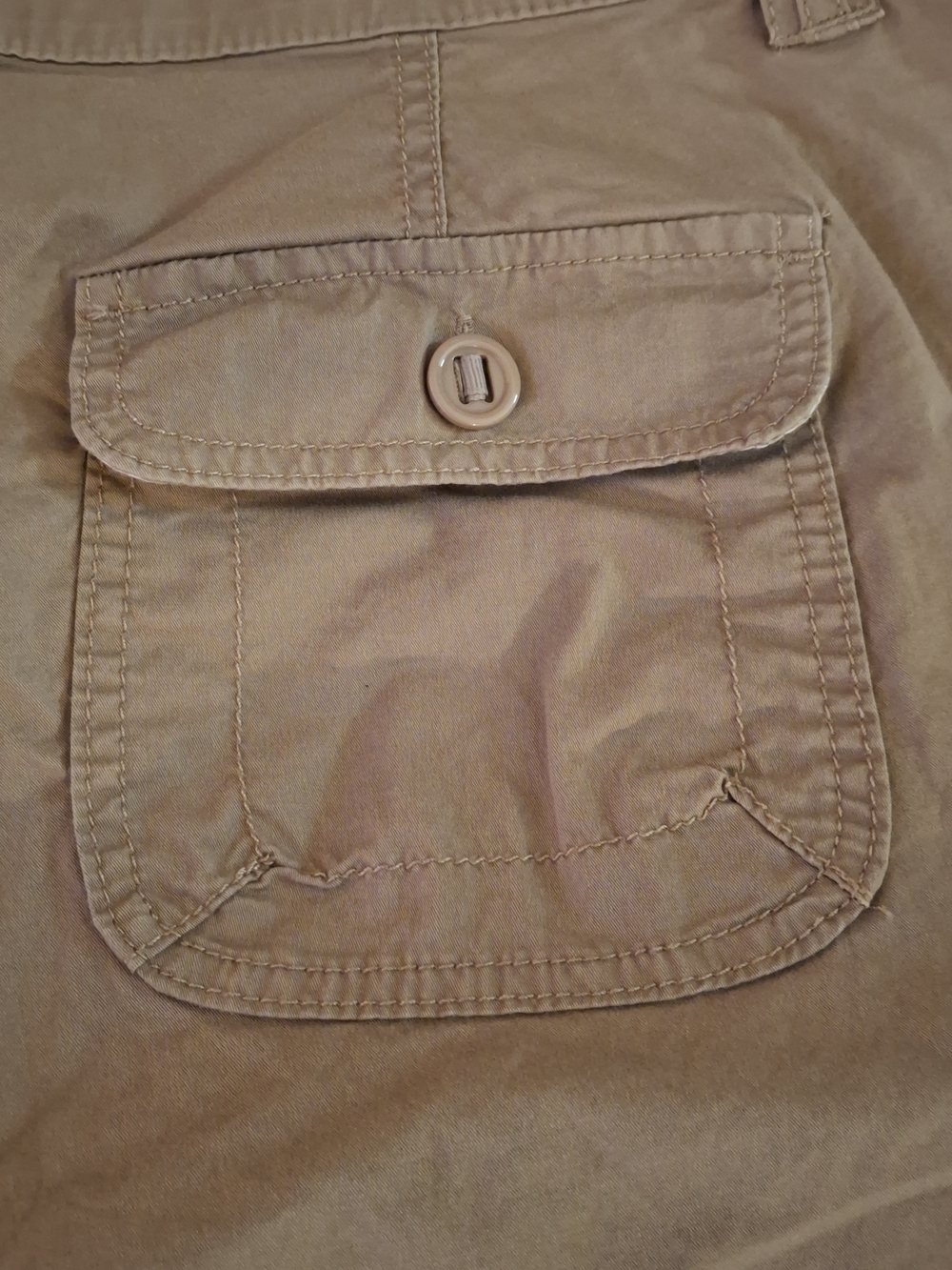 Lee Women's Khaki Crop Pants - Picture 9 of 9